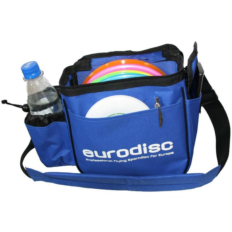 Frisbeegolflaukku 10 kiekolle, sininen