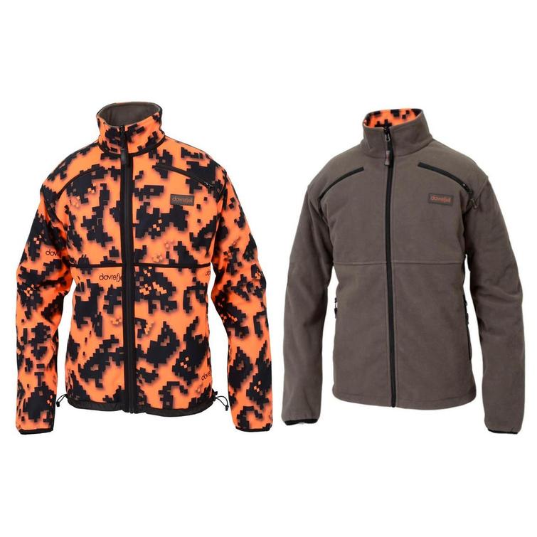 Dovrefjell k&auml;&auml;nnett&auml;v&auml; fleecetakki