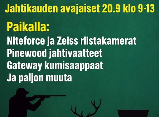 Jahtikauden avajaiset